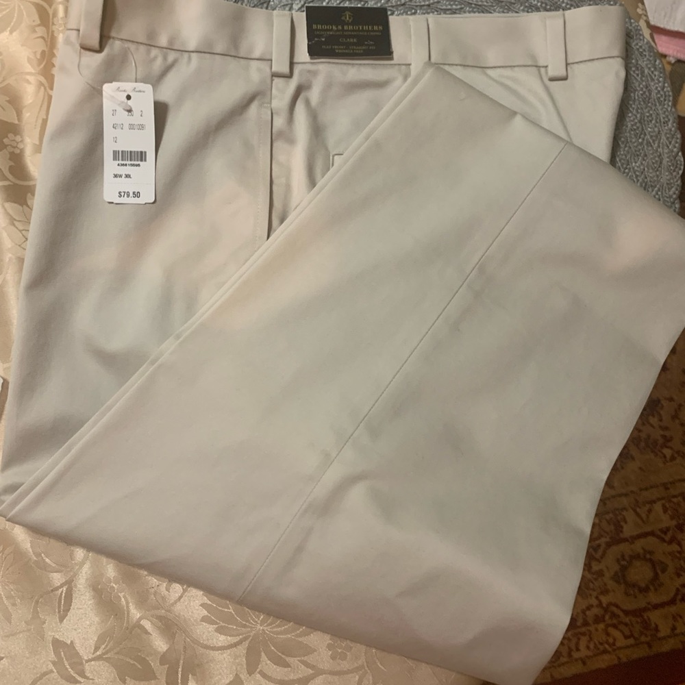 Men’s Brooks Brothers non iron chinos